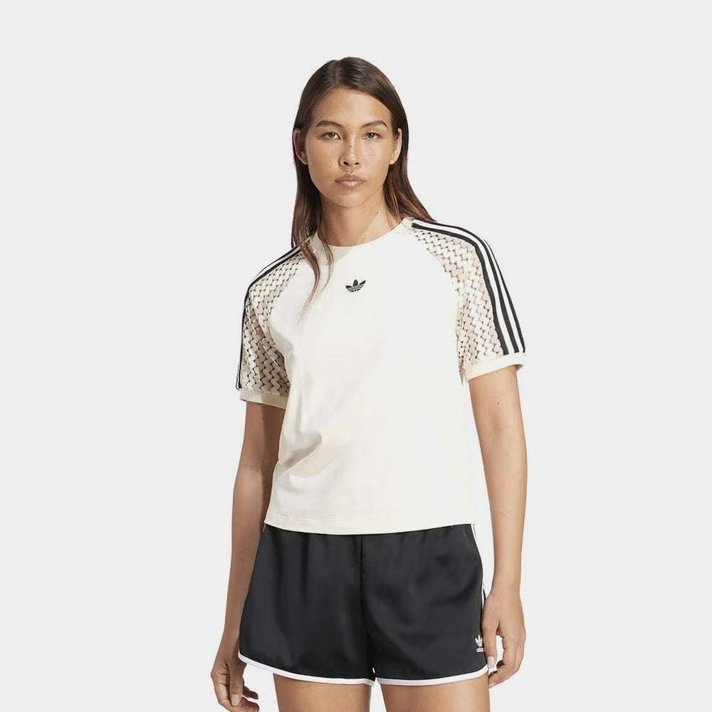 Футболка женская adidas Summer Glow Cali 3-Stripes