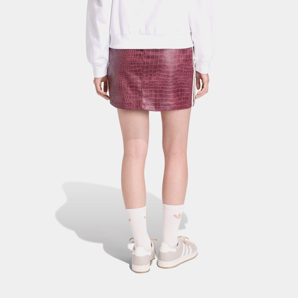 Юбка женская adidas Pleather Snakeskin Mini