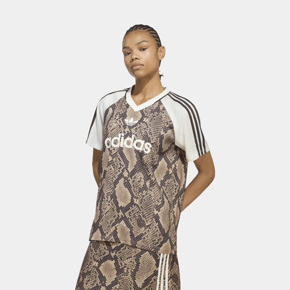 Футболка женская adidas Snake Print Satin