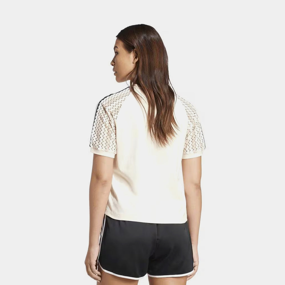 Футболка женская adidas Summer Glow Cali 3-Stripes