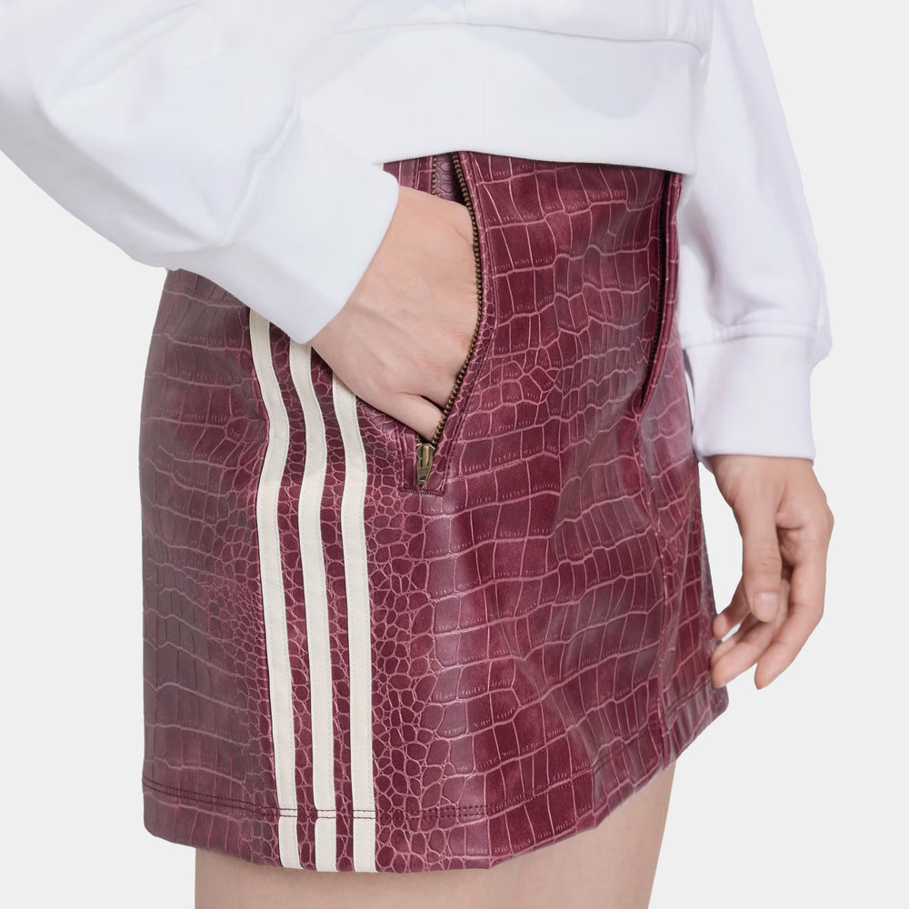 Юбка женская adidas Pleather Snakeskin Mini
