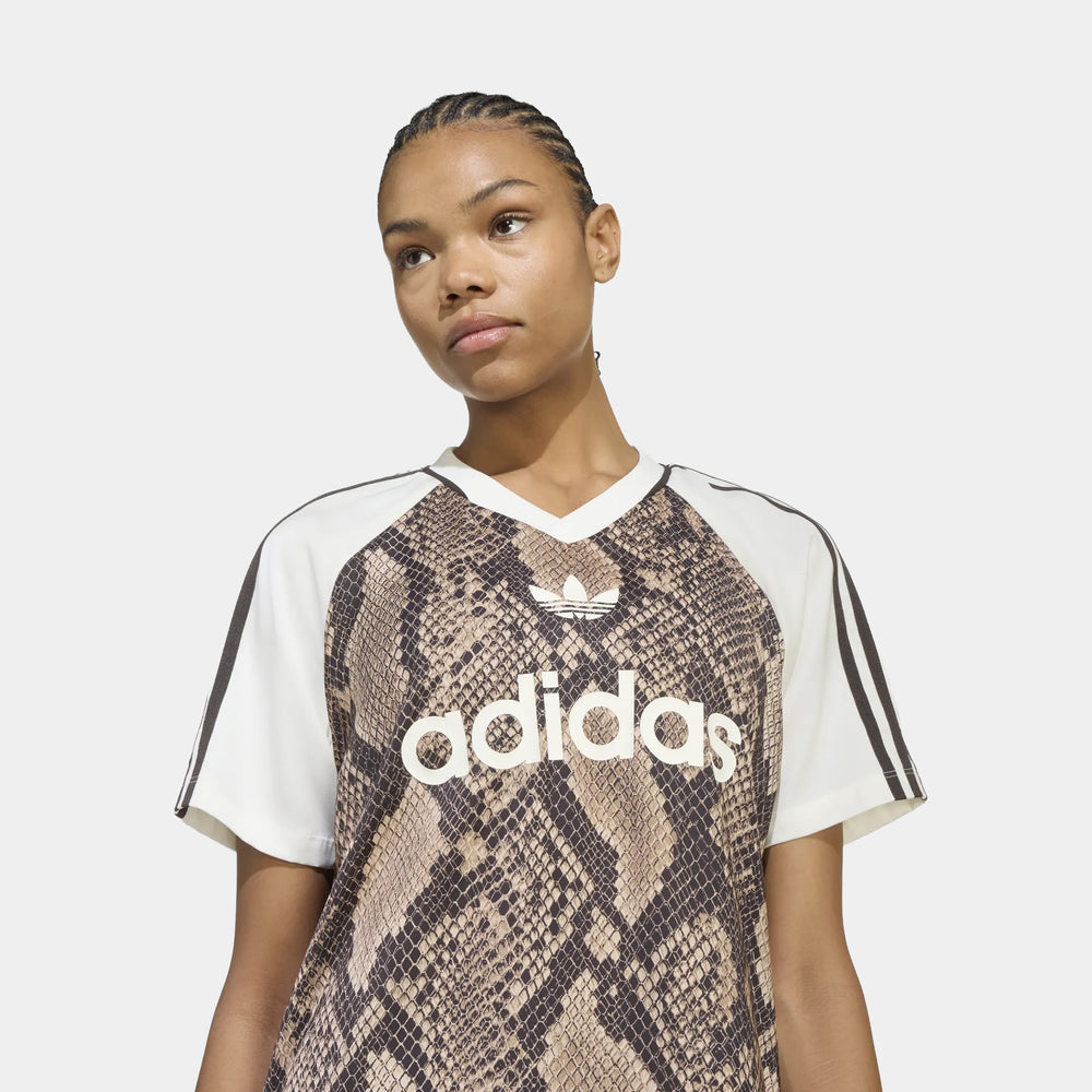 Футболка женская adidas Snake Print Satin