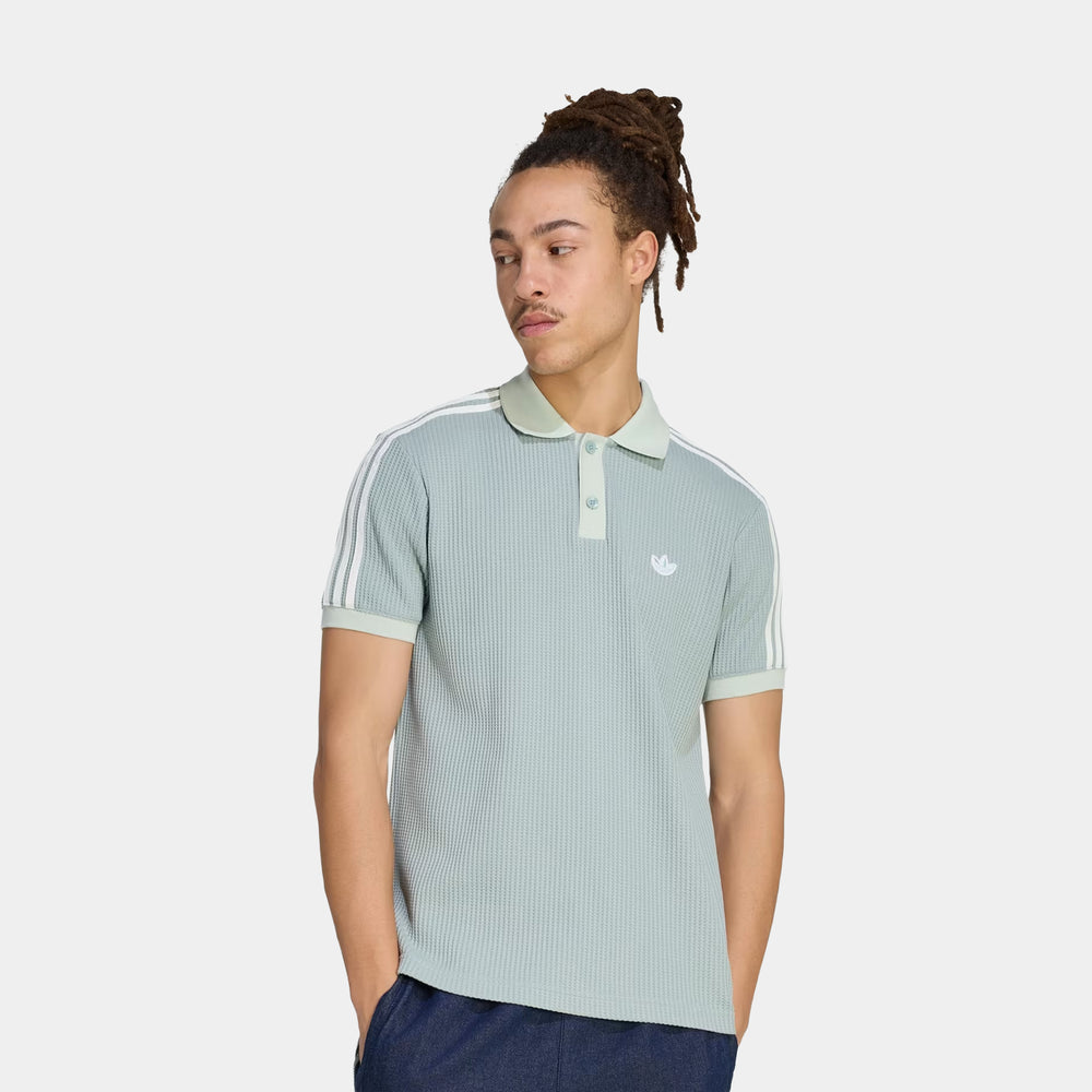 Поло мужское adidas Originals Summer Glow Waffle Knit