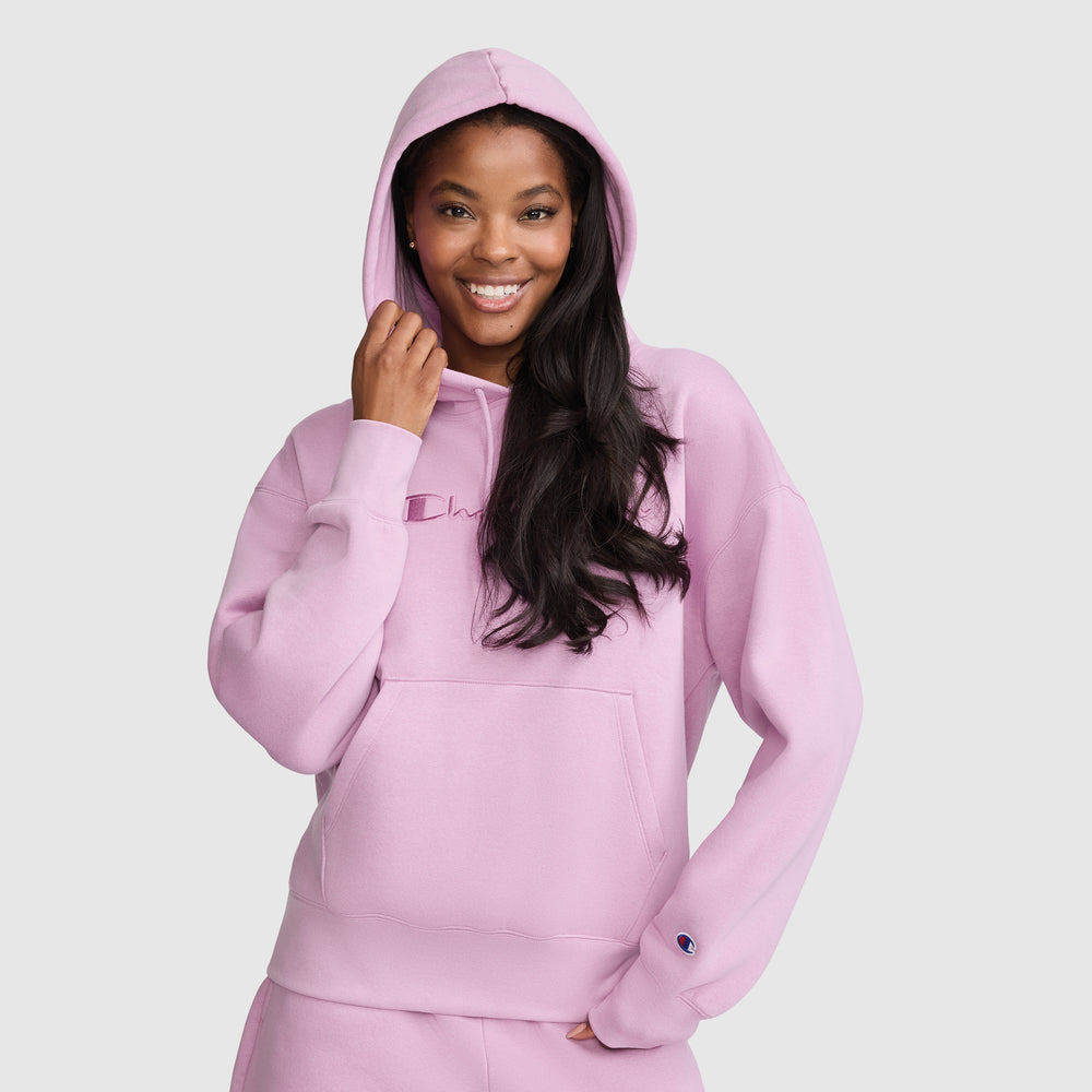 Худи женское Champion Tonal Script Freshman Powerblend