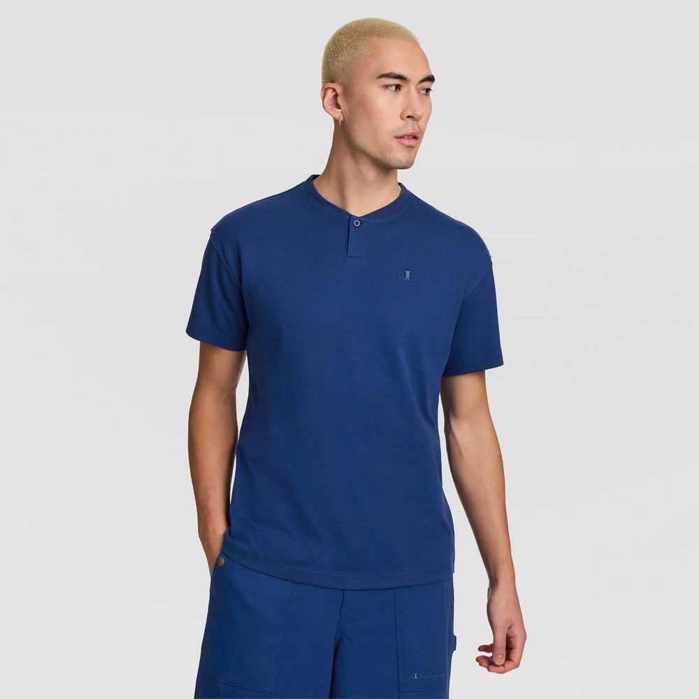 Футболка мужская Champion Textured Henley
