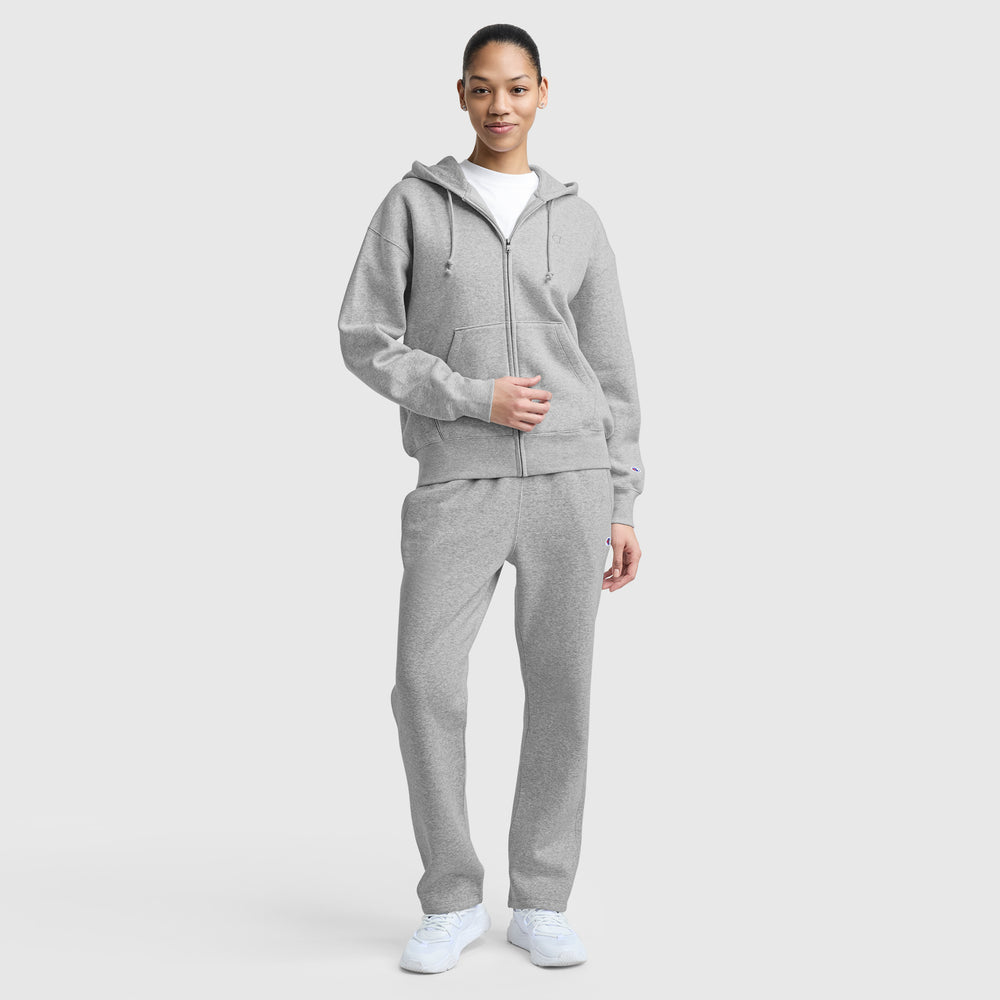 Худи женское Champion Powerblend Fleece Zip-Up