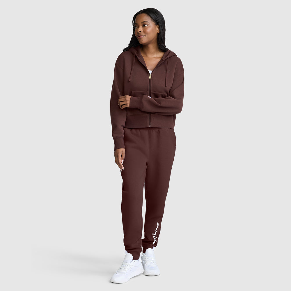Худи женское Champion Cropped Zip-Up