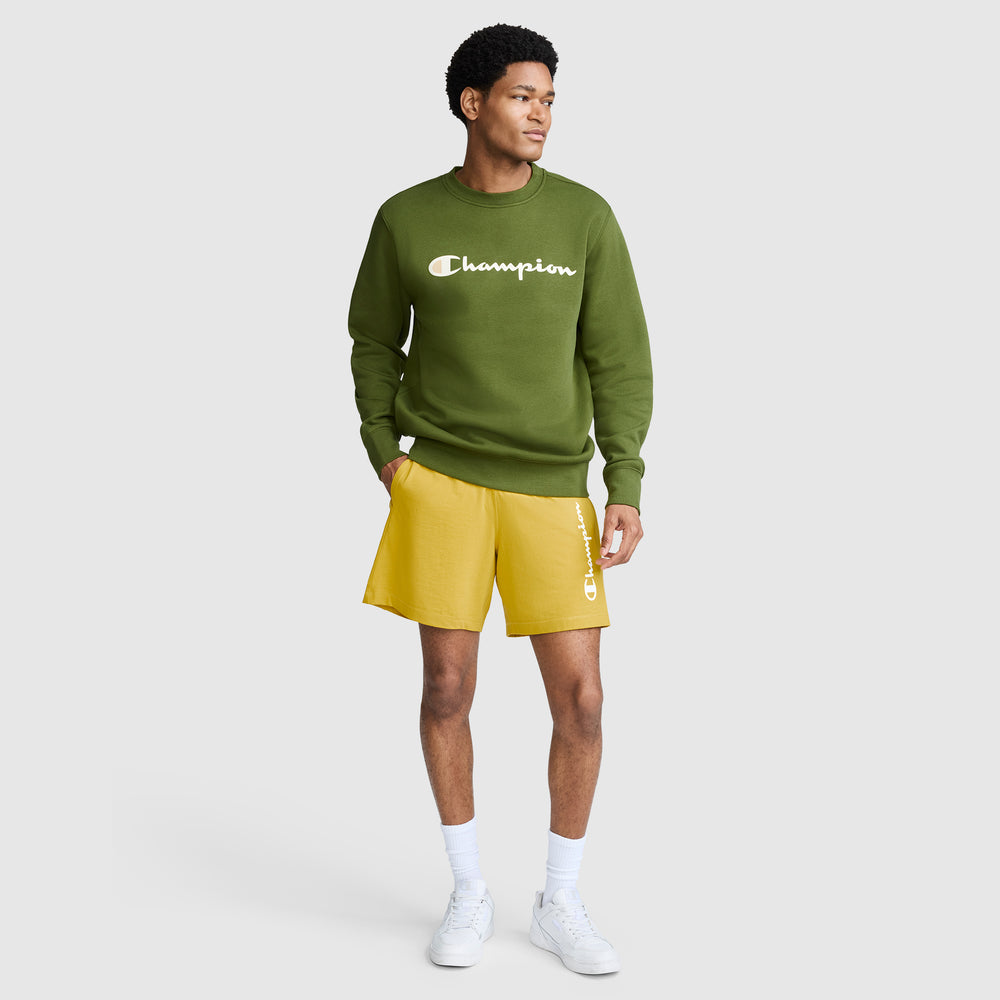 Свитшот мужской Champion Powerblend Crewneck Classic Script