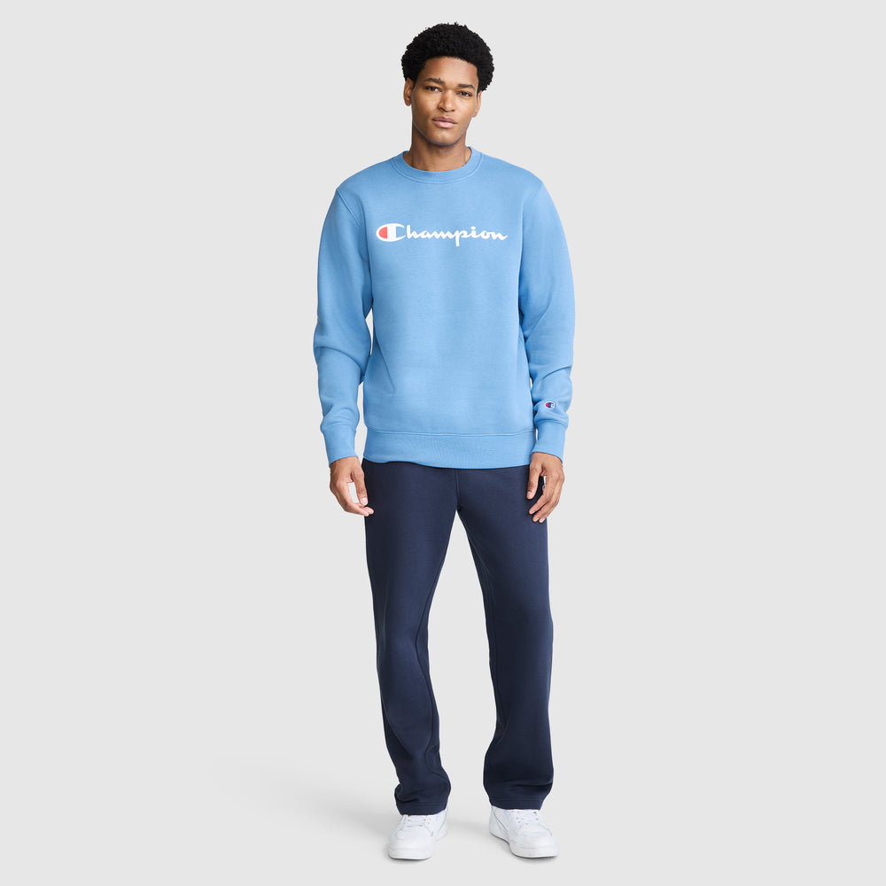 Свитшот мужской Champion Powerblend Crewneck Classic Script