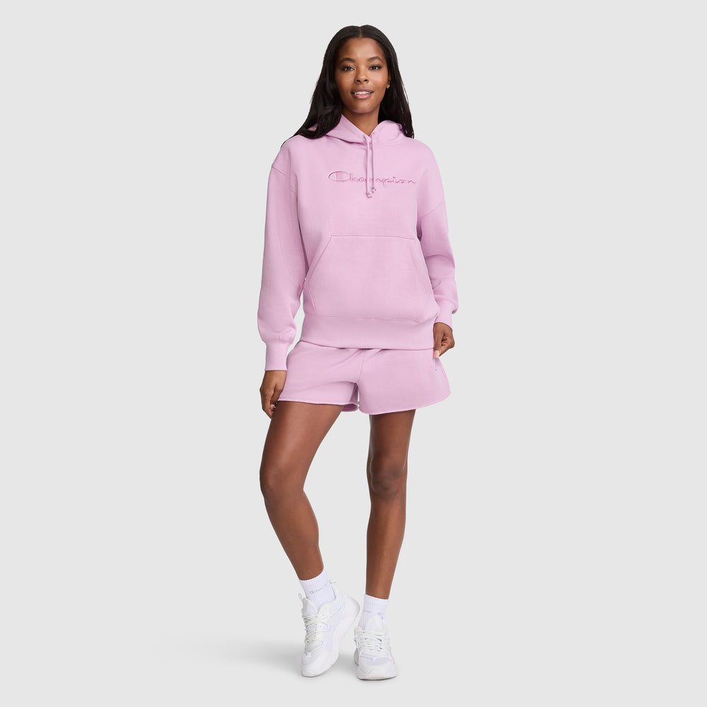 Худи женское Champion Tonal Script Freshman Powerblend