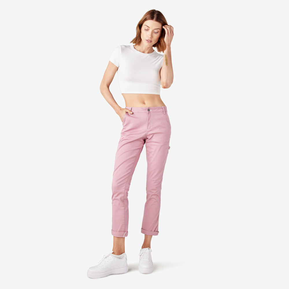 Брюки женские Dickies Slim Straight Fit Roll Hem Carpenter