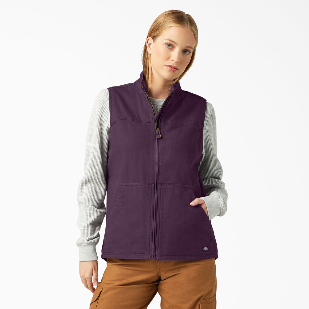 Жилет женский Dickies Fleece Lined Duck Canvas