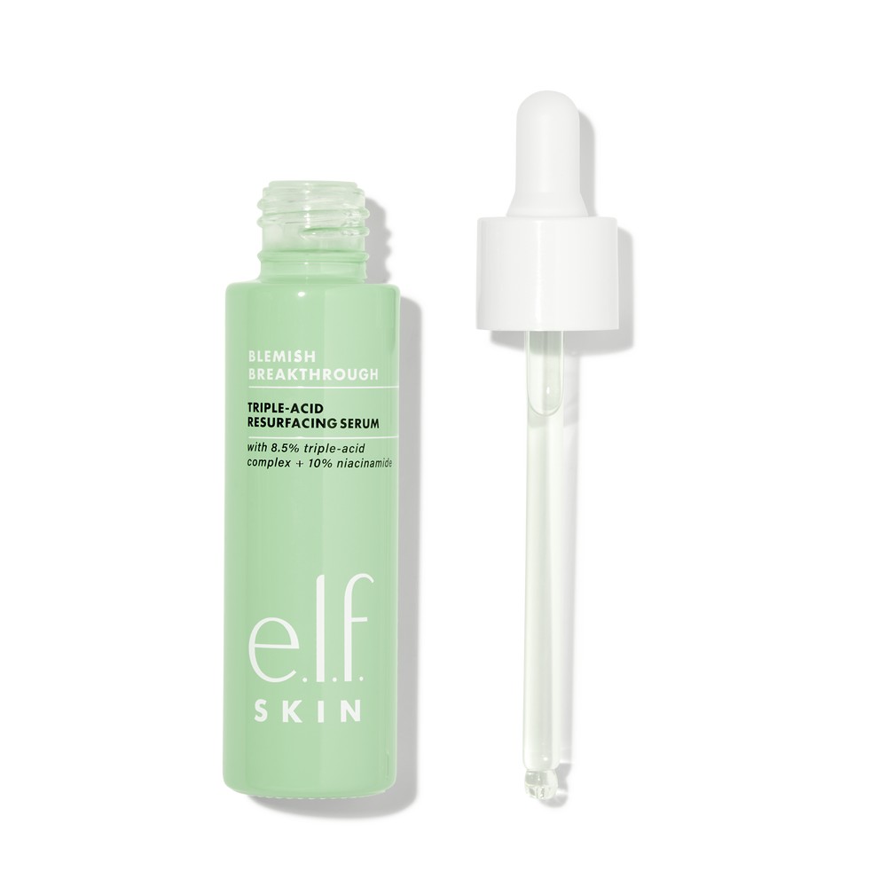 Сыворотка e.l.f. Cosmetics Blemish Breakthrough Triple-Acid Resurfacing Serum