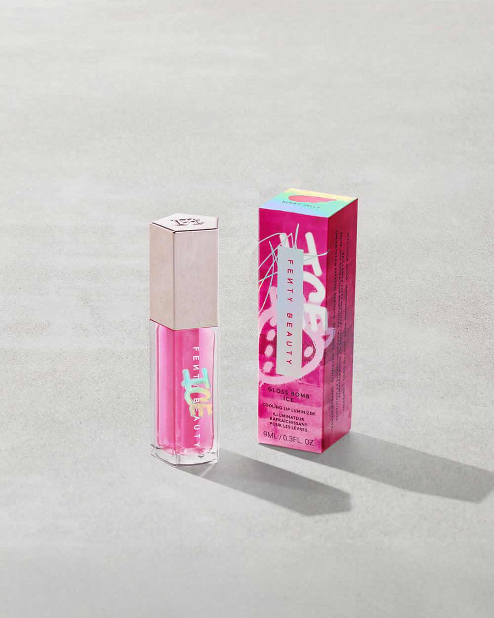 Блеск для губ Fenty Beauty Gloss Bomb Ice Cooling Lip Luminizer, оттенок Berry Jelly