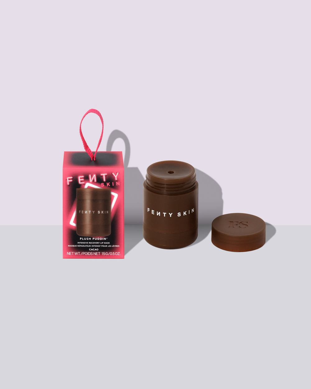 Маска для губ Fenty Skin Plush Puddin' Intensive Recovery Lip Mask, аромат Cacao