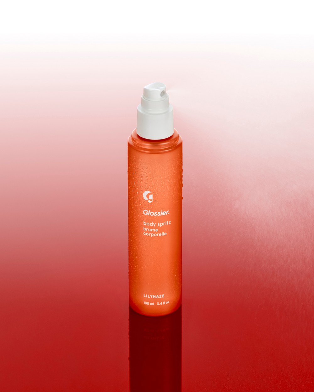 Парфюмированный спрей Glossier Body Spritz, аромат Lilyhaze