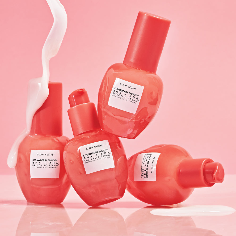 Сыворотка Glow Recipe Strawberry Smooth BHA+AHA Salicylic Serum