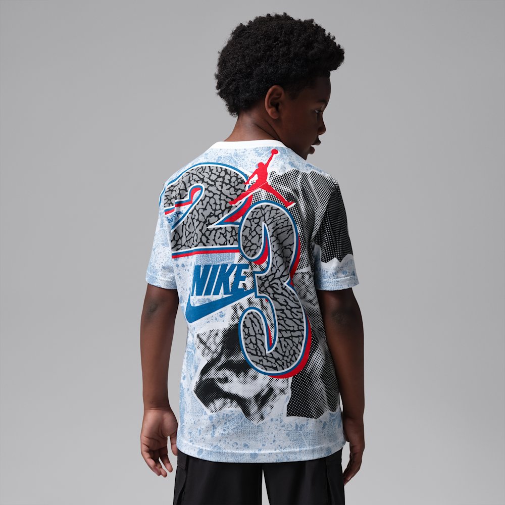 Футболка детская Jordan AJ3 True Blue Retro