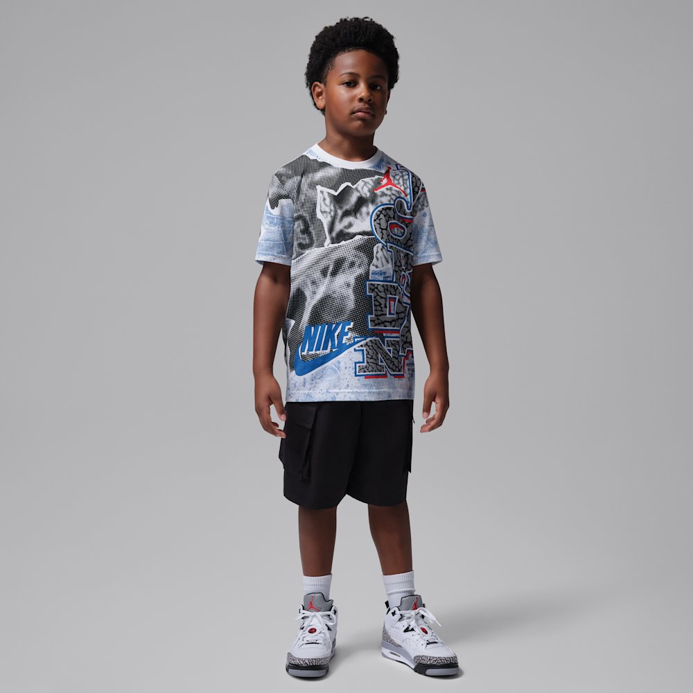 Футболка детская Jordan AJ3 True Blue Retro