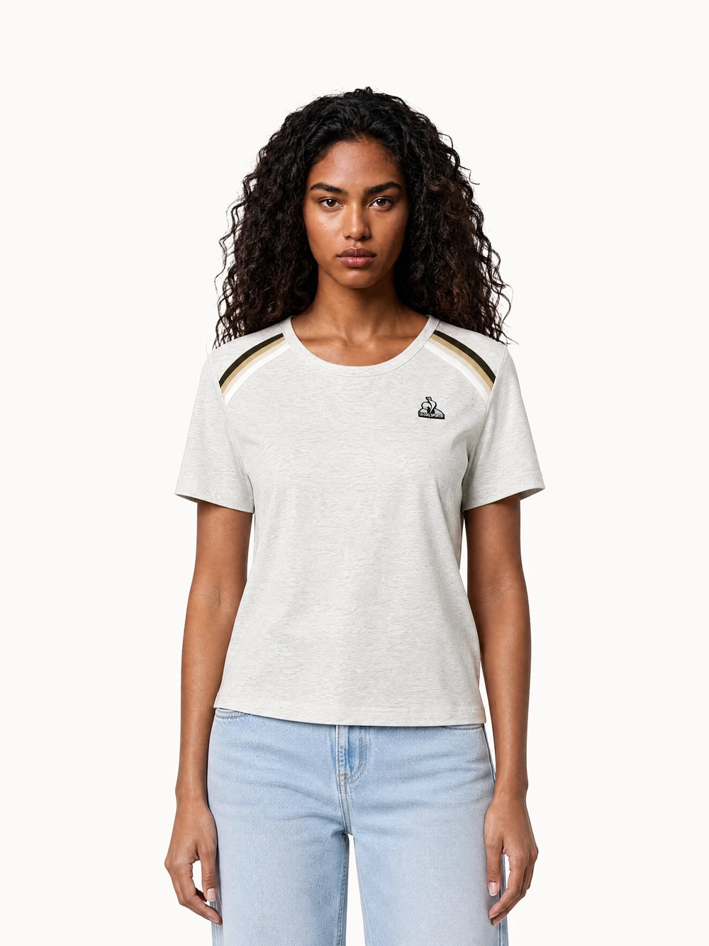 Футболка женская Le Coq Sportif Heritage Stripe