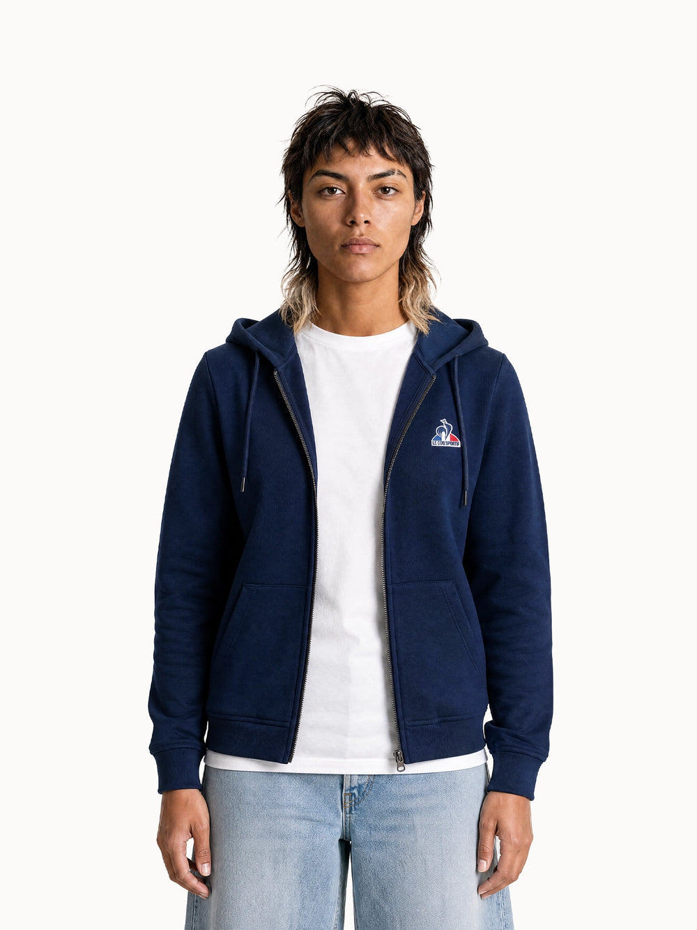 Худи женское Le Coq Sportif Essentiels Full-Zip