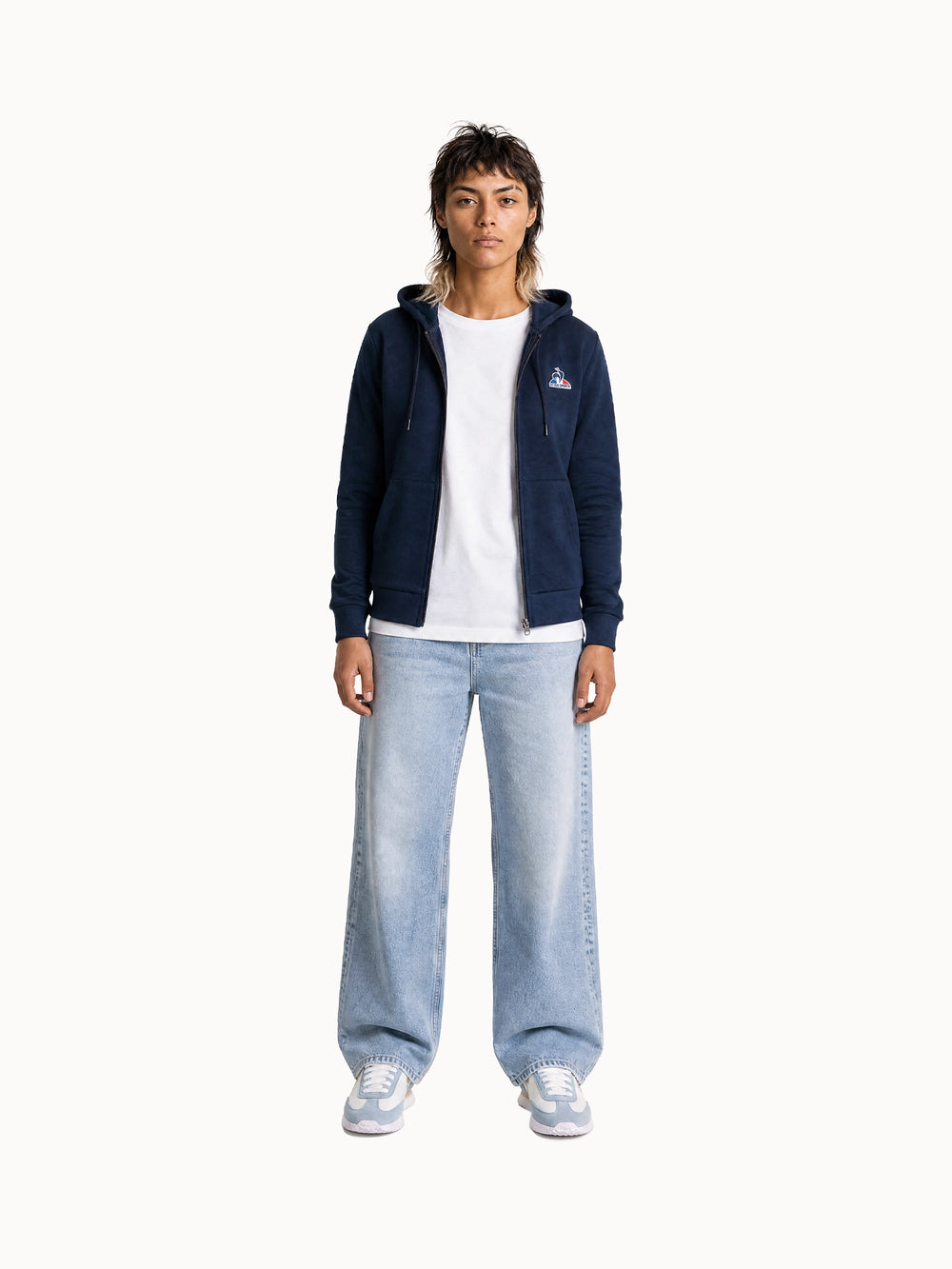 Худи женское Le Coq Sportif Essentiels Full-Zip