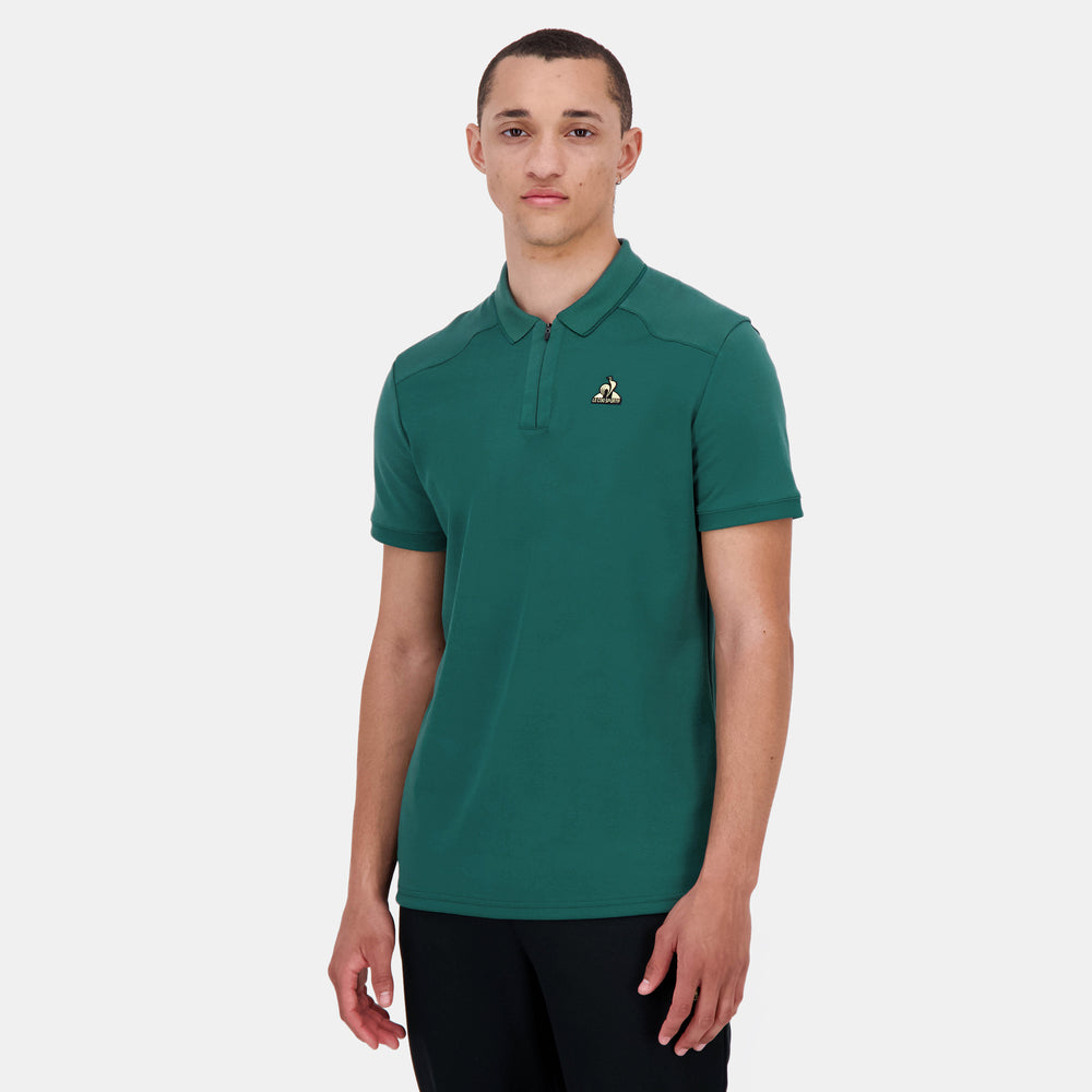 Поло мужское Le Coq Sportif Coq d'Or Zip