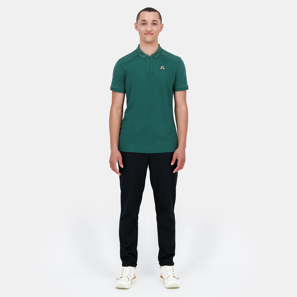 Поло мужское Le Coq Sportif Coq d'Or Zip