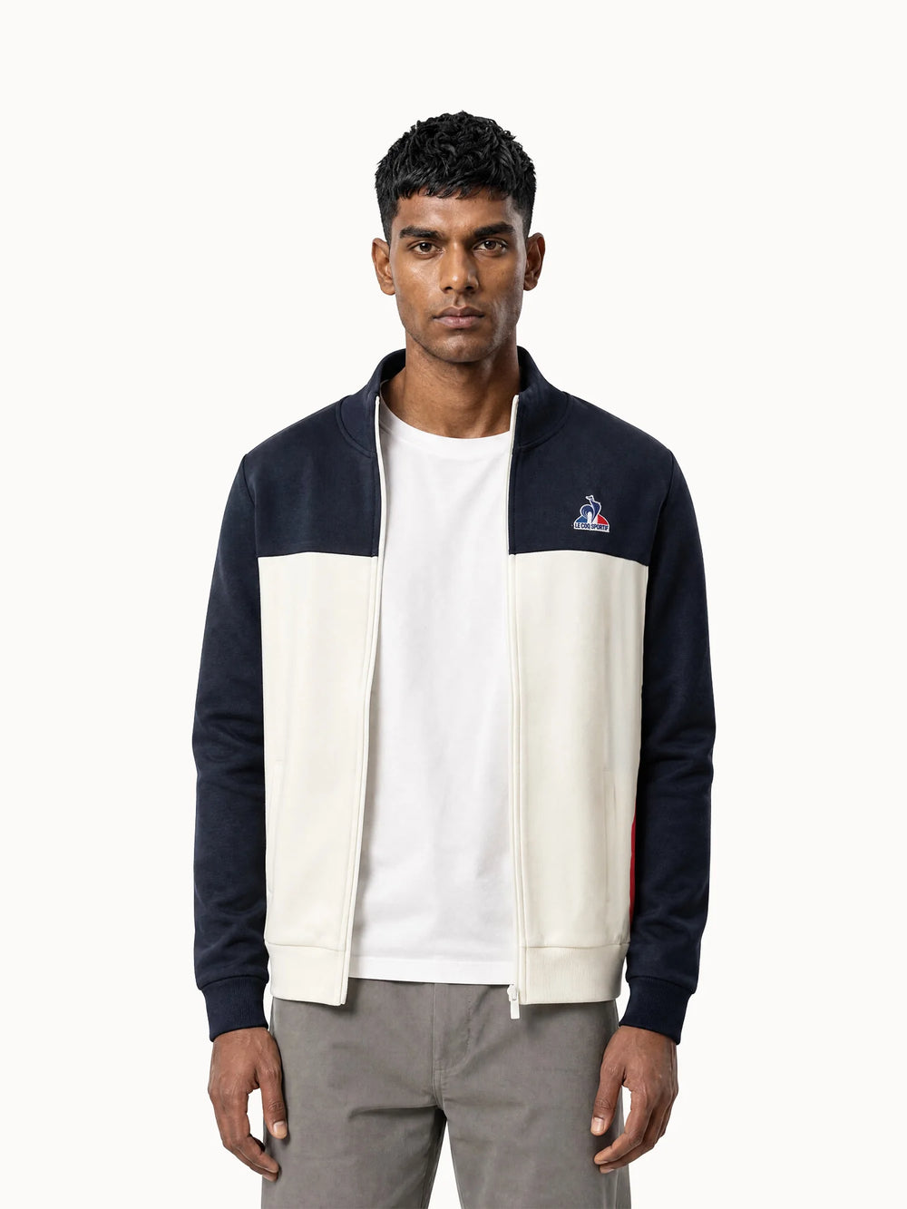 Свитшот мужской Le Coq Sportif Tricolore Zip