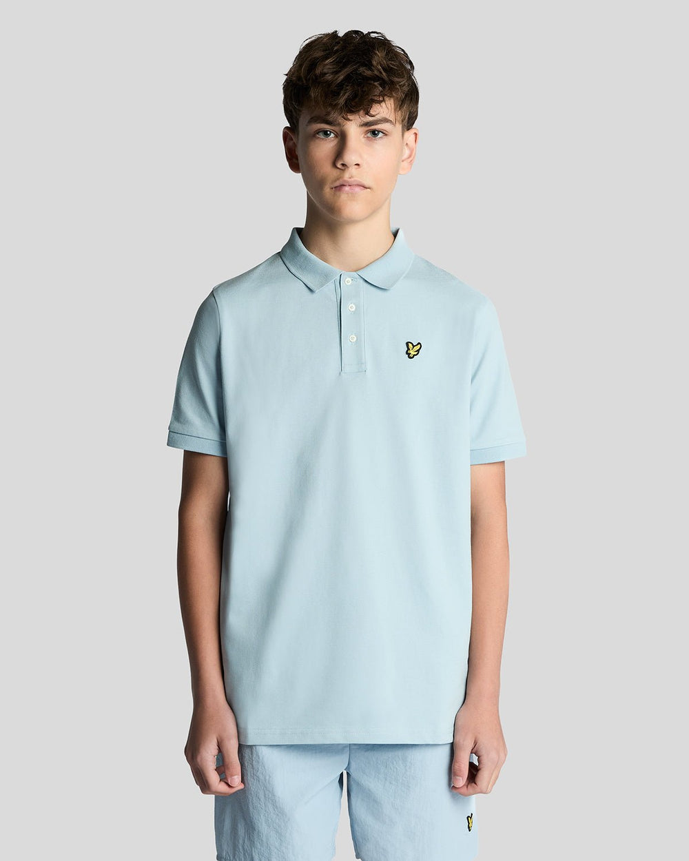 Поло детское Lyle & Scott хлопковое