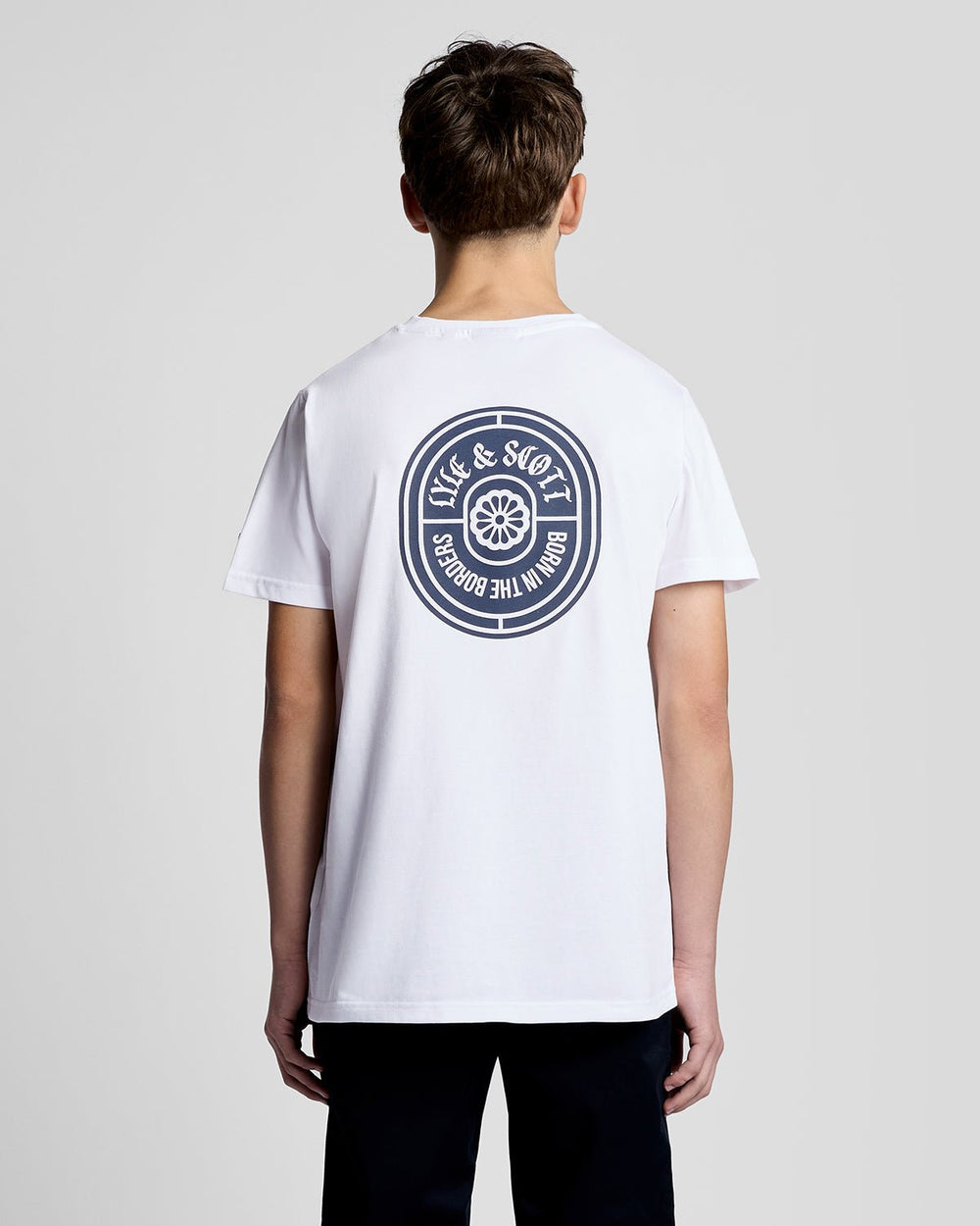 Футболка детская Lyle & Scott с графической эмблемой