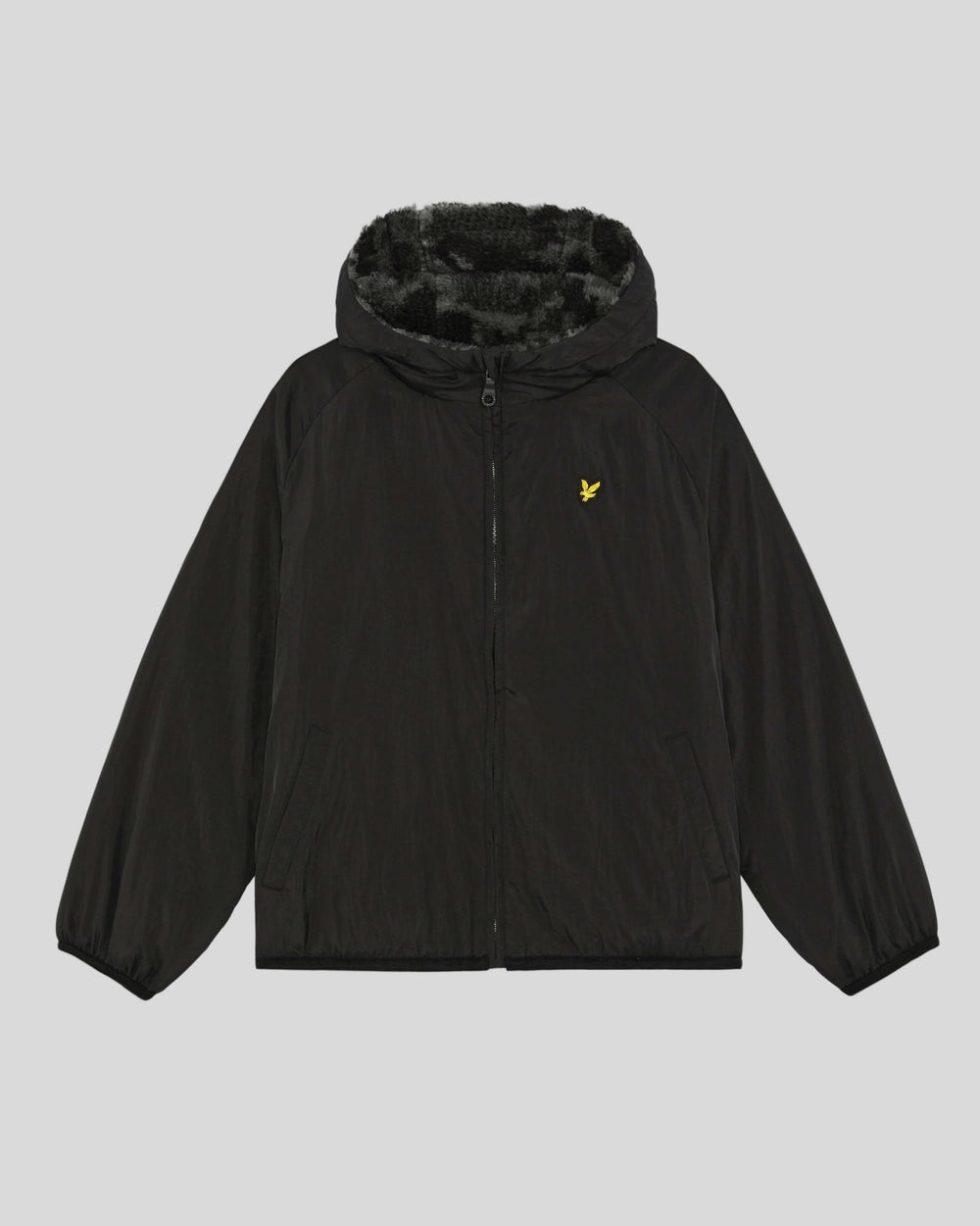Куртка детская Lyle & Scott двусторонняя флисовая