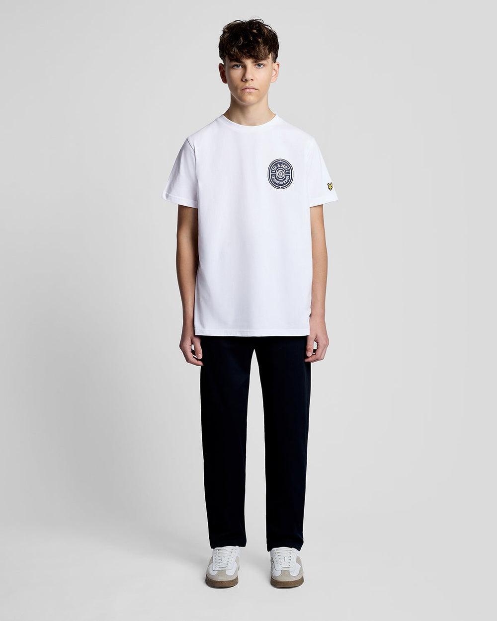 Футболка детская Lyle & Scott с графической эмблемой