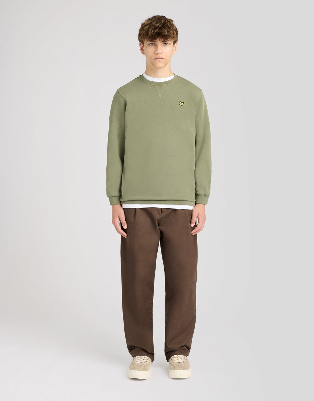 Свитшот детский Lyle & Scott хлопковый