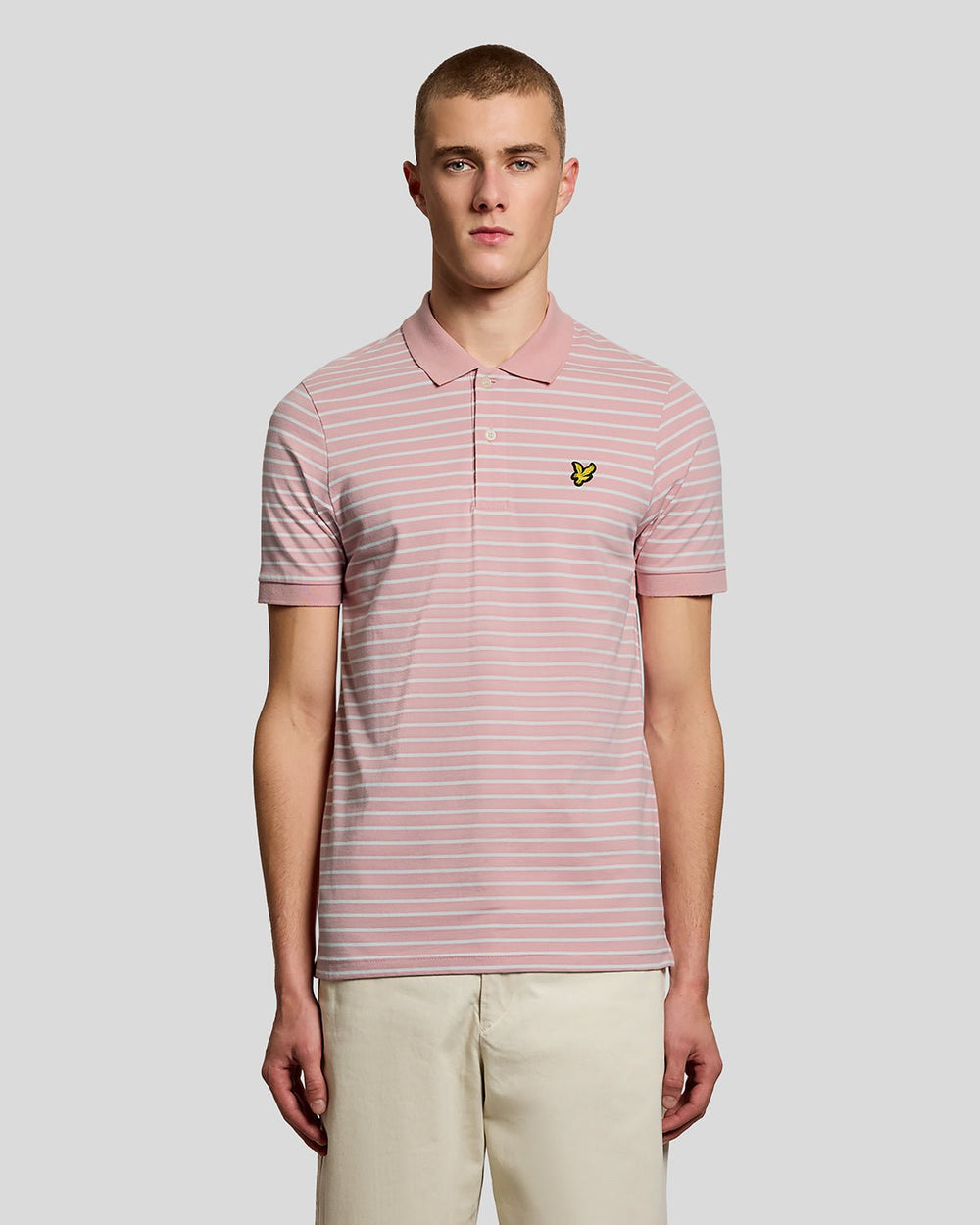 Поло мужское Lyle & Scott Breton в полоску