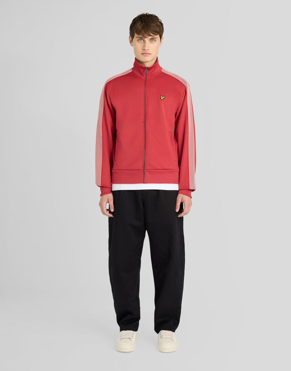 Куртка-олимпийка мужская Lyle & Scott Sports с лампасами
