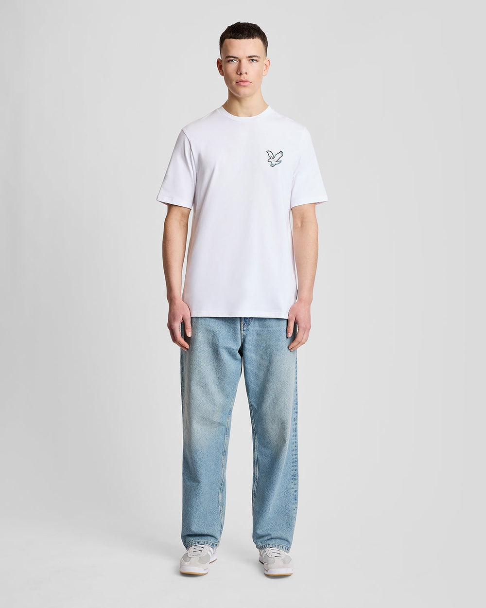 Футболка мужская Lyle & Scott с принтом на спине