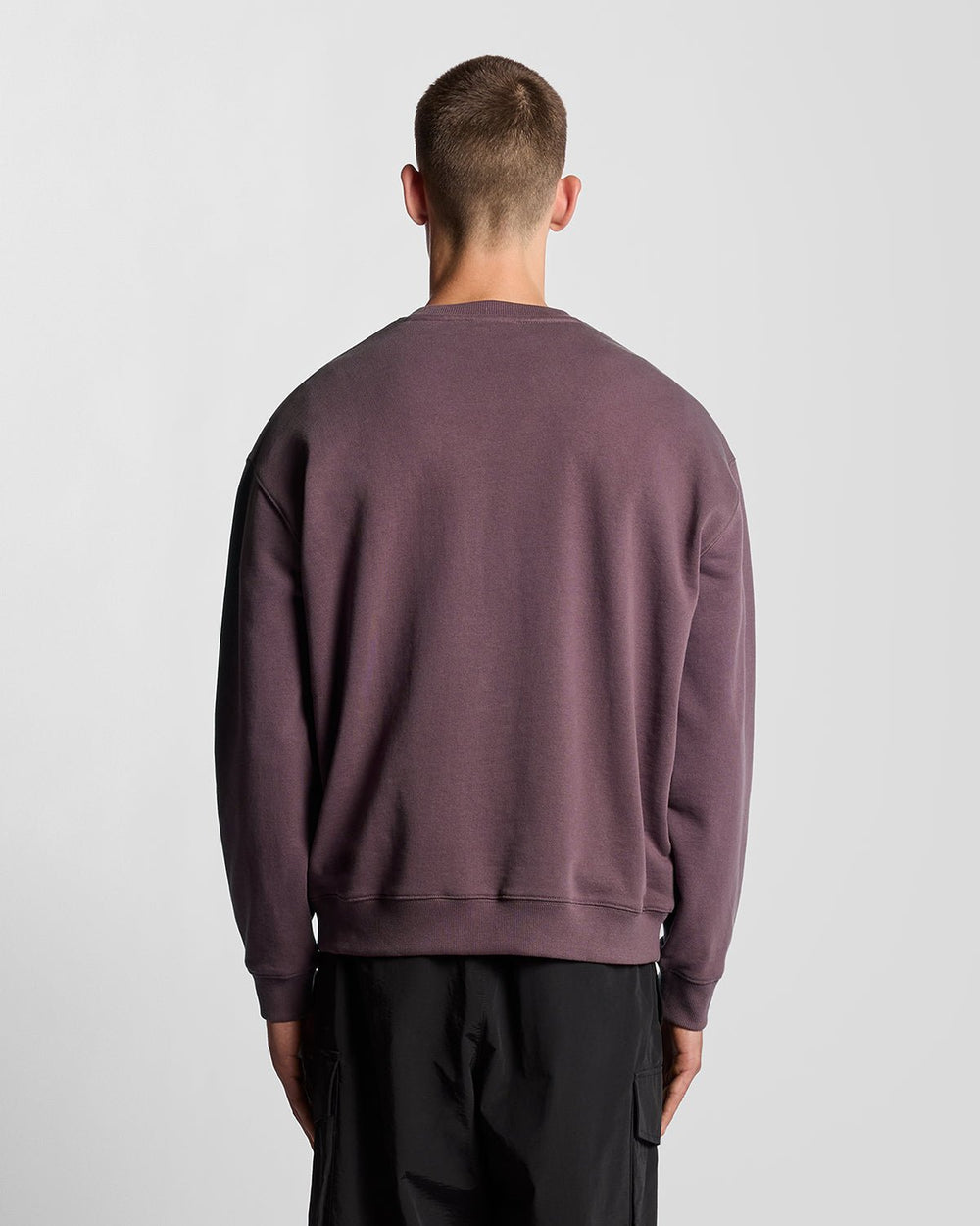 Свитшот мужской Lyle & Scott Script с начесом