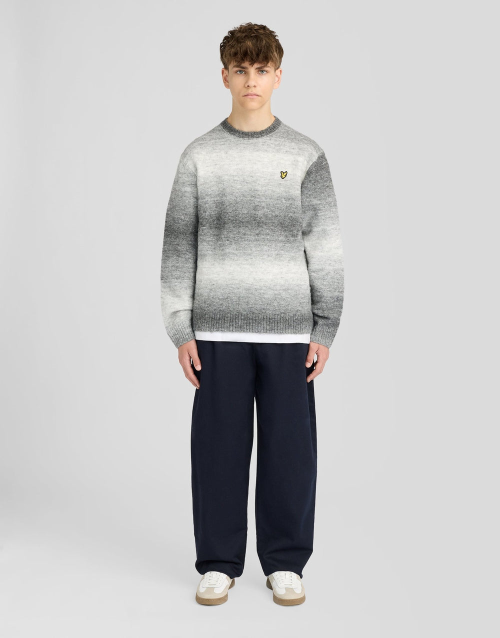 Свитер детский Lyle & Scott с эффектом омбре