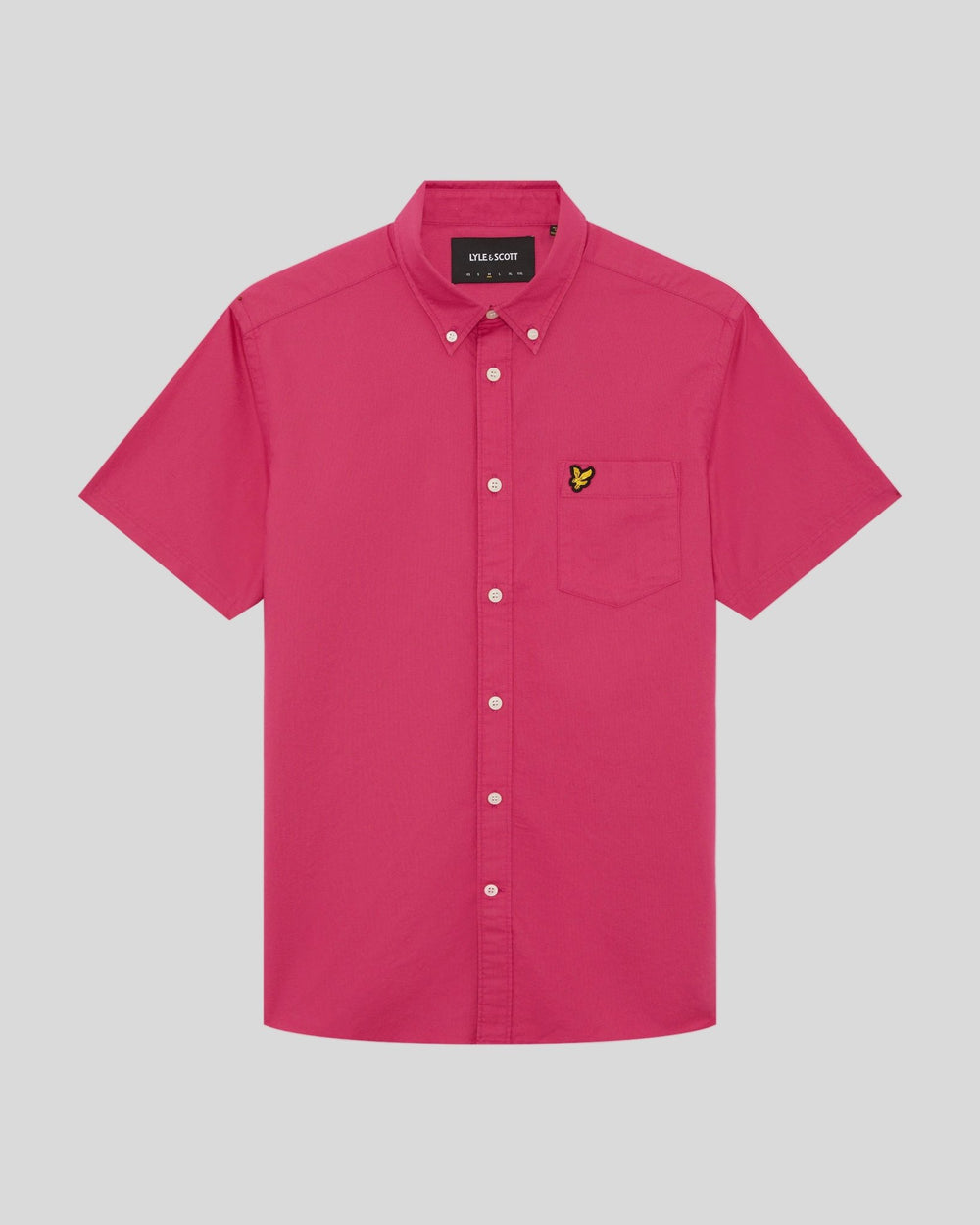 Рубашка мужская Lyle & Scott Oxford с коротким рукавом