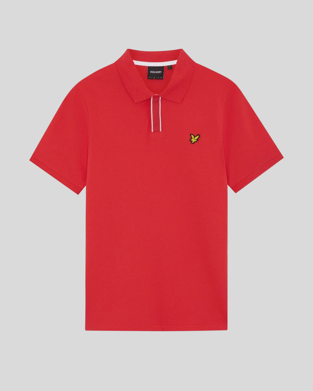 Поло мужское Lyle & Scott с контрастной планкой