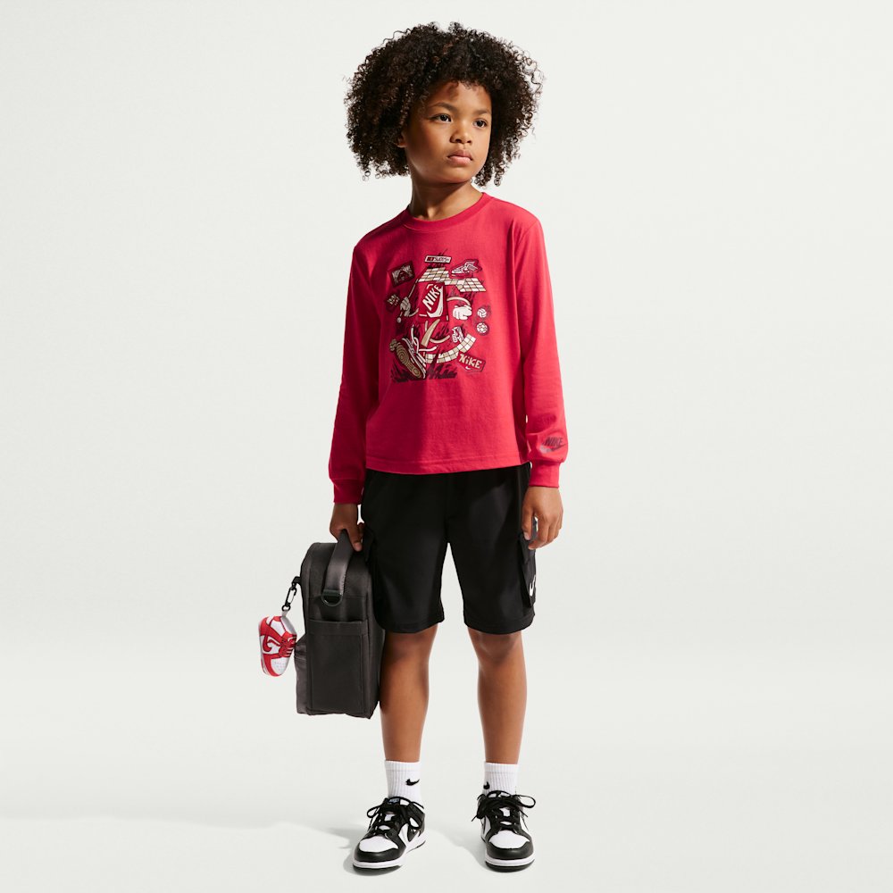 Лонгслив детский Nike Boxy