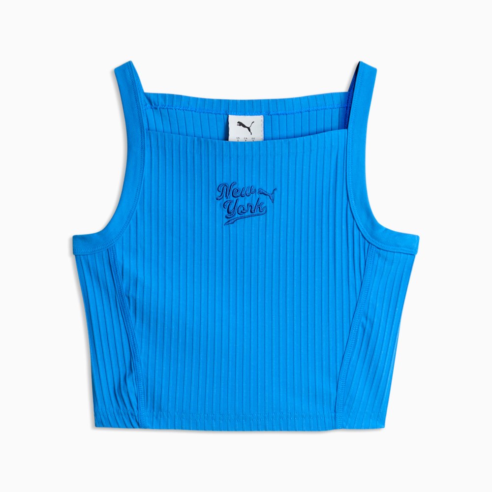 Майка женская PUMA NYC Ribbed Graphic