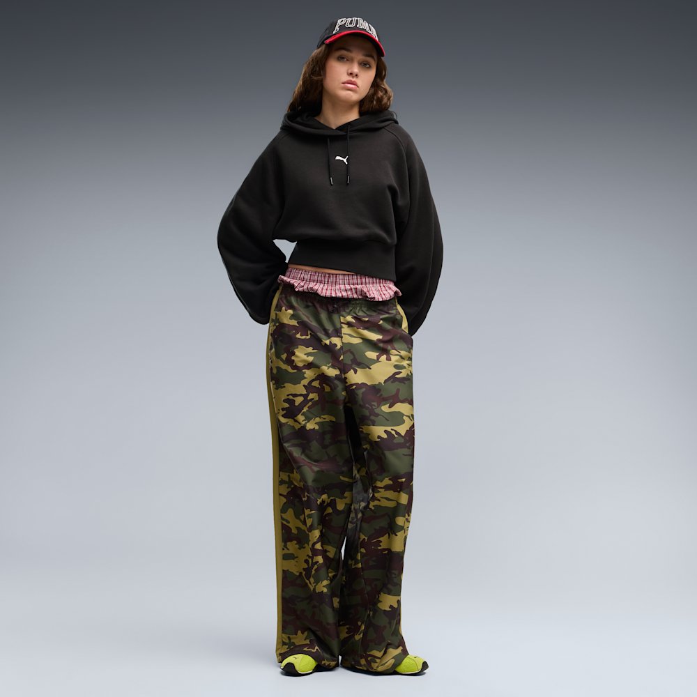 Худи женское PUMA Essentials Cropped Balloon Sleeve