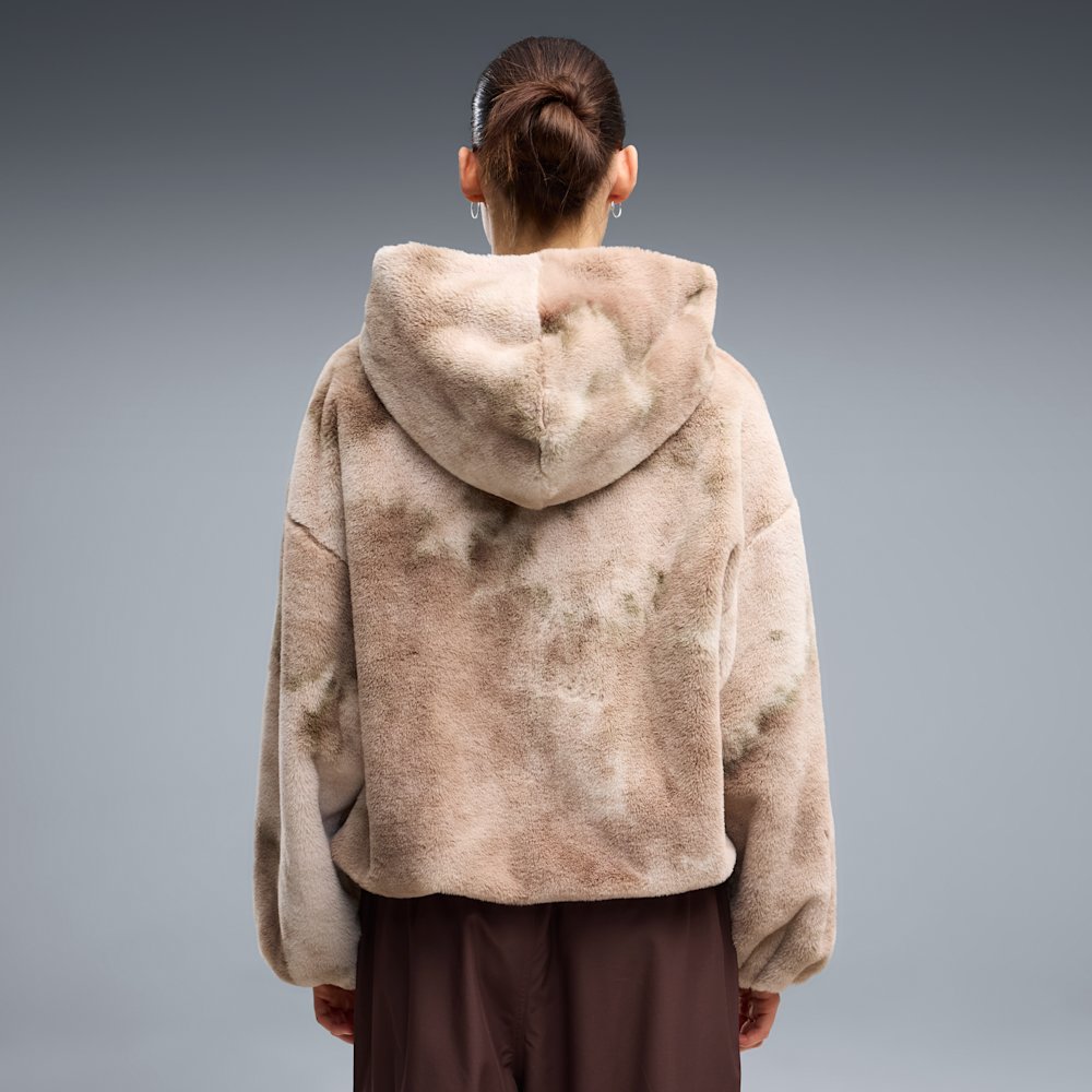 Куртка женская PUMA Street Glam Oversized Fleece