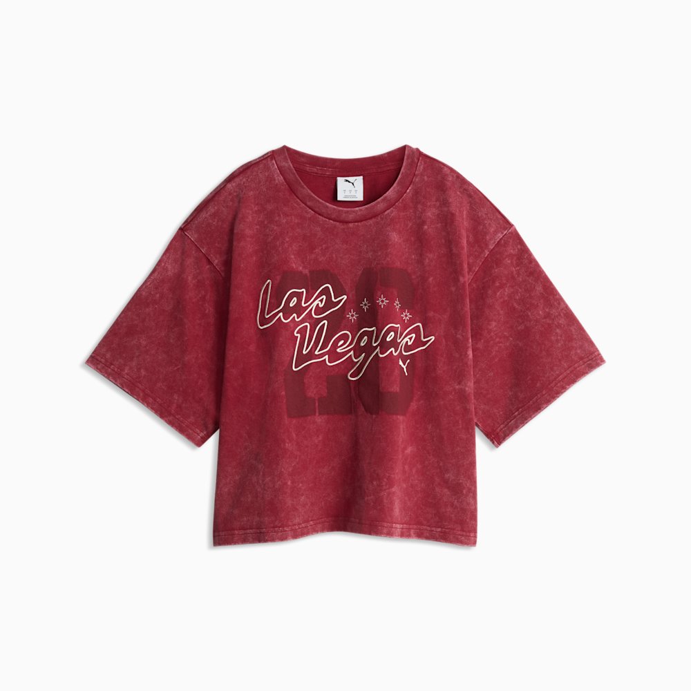 Футболка женская PUMA Las Vegas Oversized Graphic