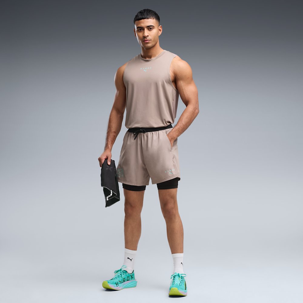 Шорты мужские PUMA x HYROX PWRMODE 2 в 1
