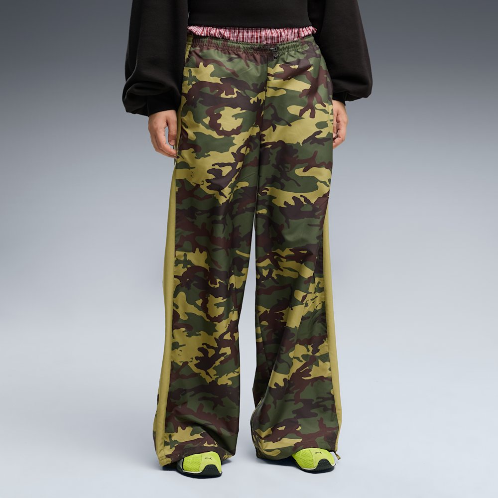 Брюки женские PUMA Street Glam Relaxed Camo