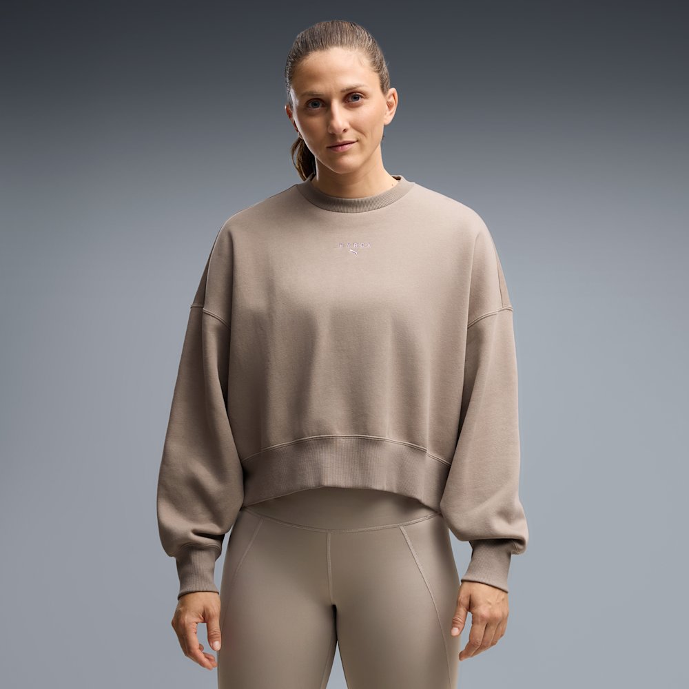 Свитшот женский PUMA x HYROX Heavyweight Crew