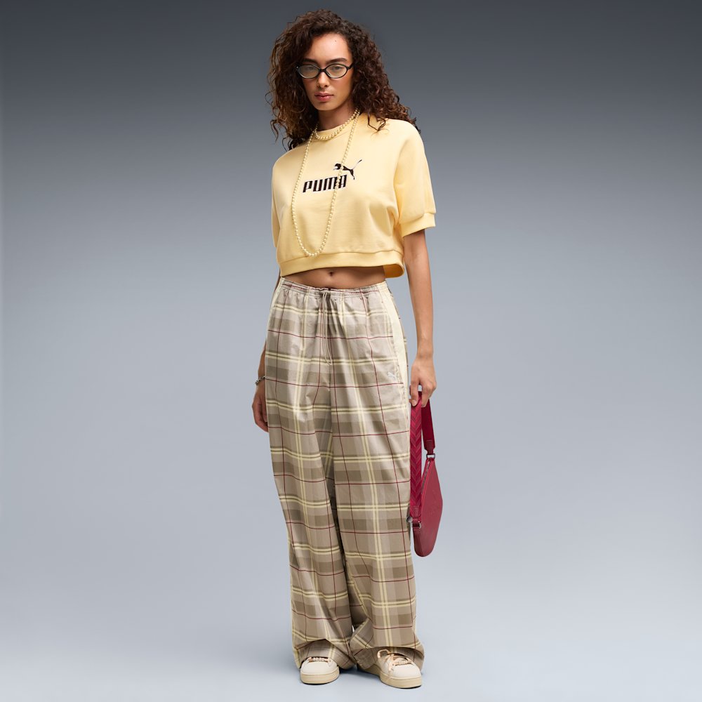 Брюки женские PUMA T7 Relaxed Tartan